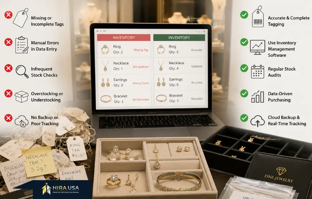 Common Inventory Mistakes Jewelry Retailers Make—And How to Avoid Them