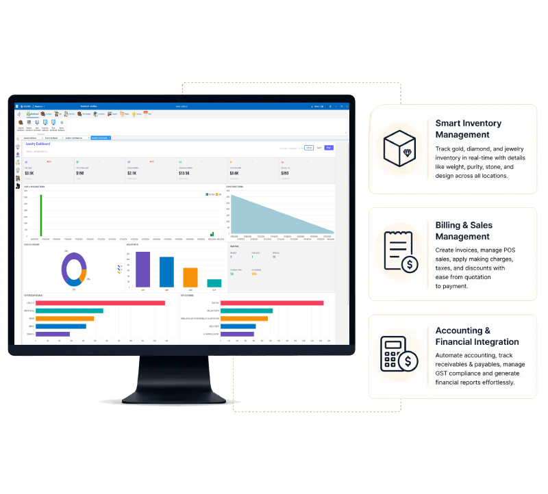 Advanced Jewelry Trading ERP Software